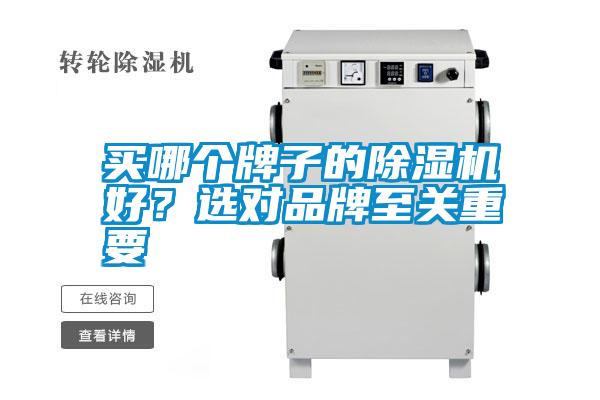 買哪個牌子的除濕機好？選對品牌至關(guān)重要