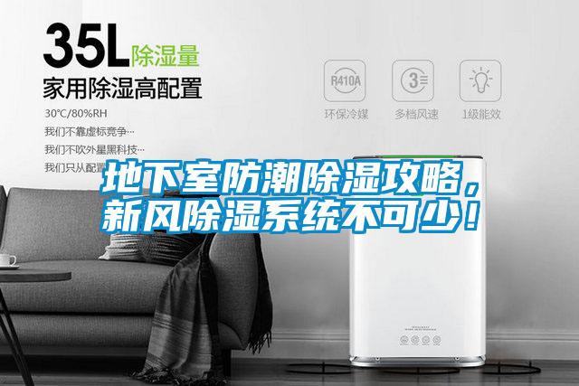 地下室防潮除濕攻略，新風(fēng)除濕系統(tǒng)不可少！