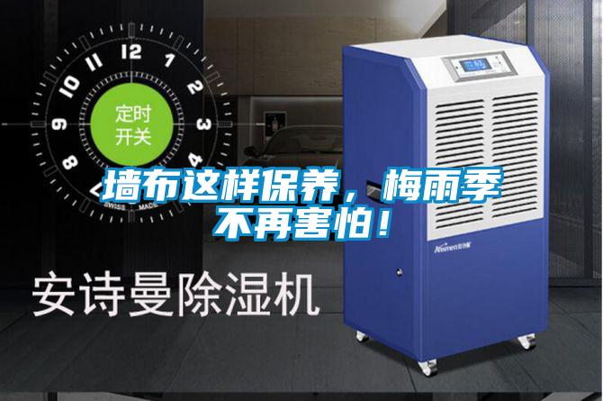 墻布這樣保養，梅雨季不再害怕！