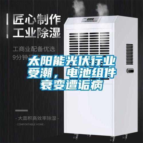 太陽能光伏行業(yè)受潮，電池組件衰變遭詬病
