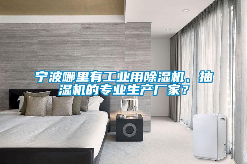 寧波哪里有工業用除濕機、抽濕機的專業生產廠家？