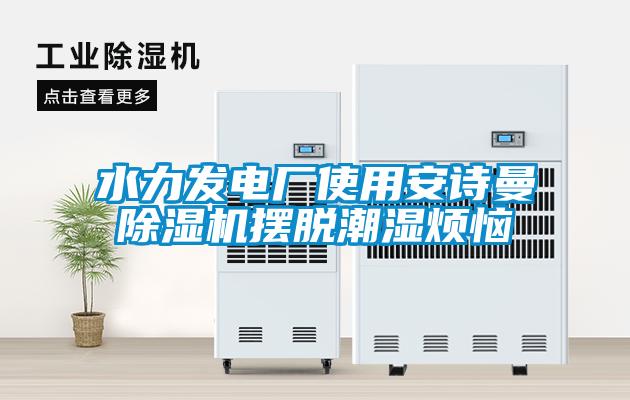 水力發電廠使用安詩曼除濕機擺脫潮濕煩惱