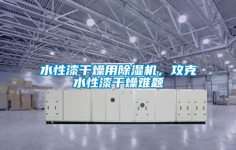 水性漆干燥用除濕機，攻克水性漆干燥難題