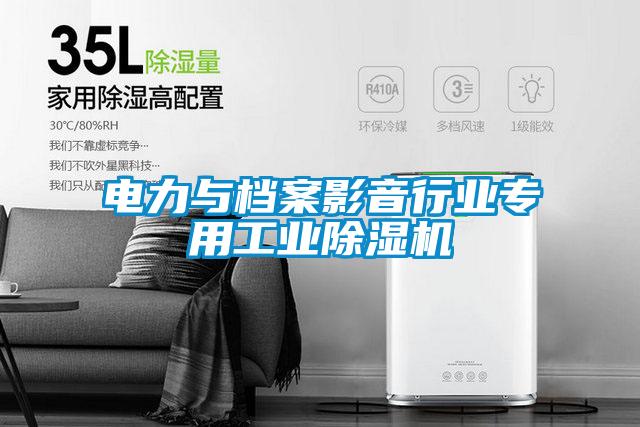 電力與檔案影音行業專用工業除濕機