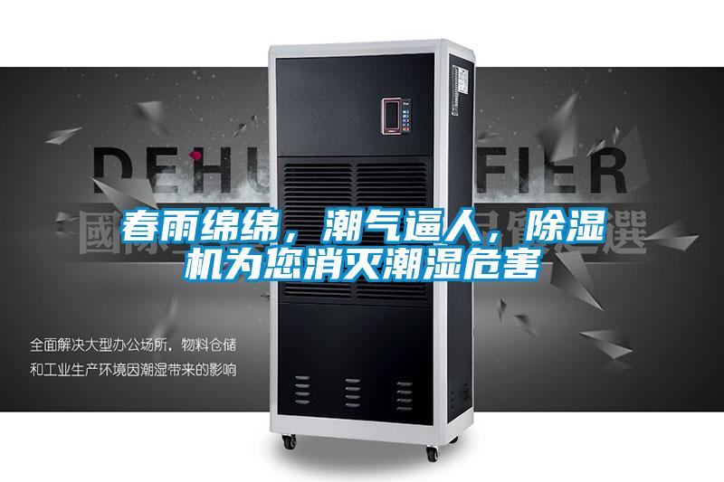 春雨綿綿，潮氣逼人，除濕機為您消滅潮濕危害