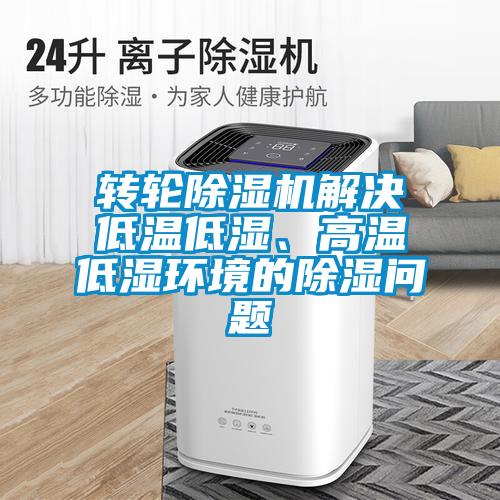 轉輪除濕機解決低溫低濕、高溫低濕環(huán)境的除濕問題