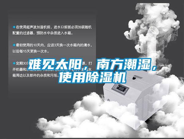 難見太陽，南方潮濕，使用除濕機(jī)