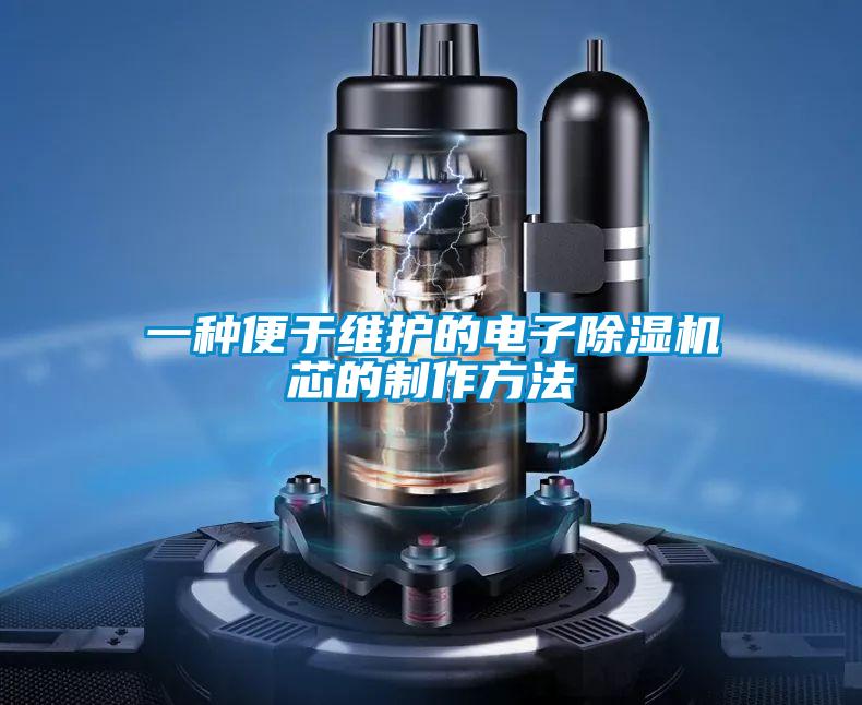 一種便于維護(hù)的電子除濕機(jī)芯的制作方法