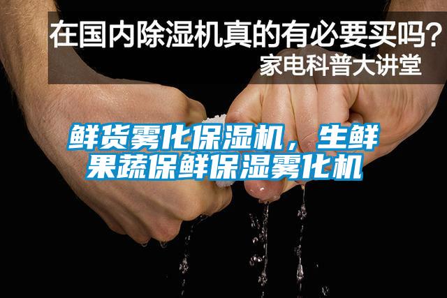 鮮貨霧化保濕機，生鮮果蔬保鮮保濕霧化機