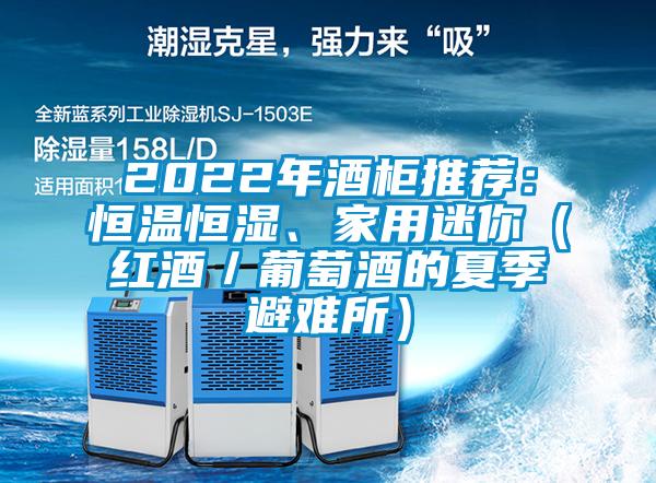 2022年酒柜推薦：恒溫恒濕、家用迷你（紅酒／葡萄酒的夏季避難所）