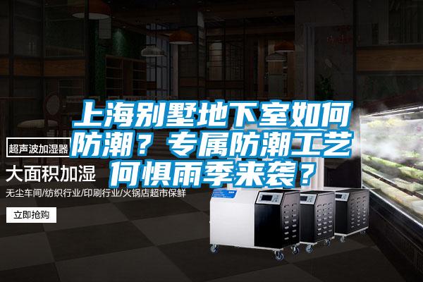 上海別墅地下室如何防潮？專屬防潮工藝何懼雨季來襲？