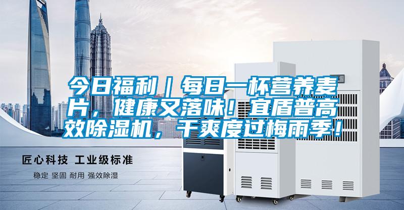 今日福利｜每日一杯營(yíng)養(yǎng)麥片，健康又落味！宜盾普高效除濕機(jī)，干爽度過(guò)梅雨季！
