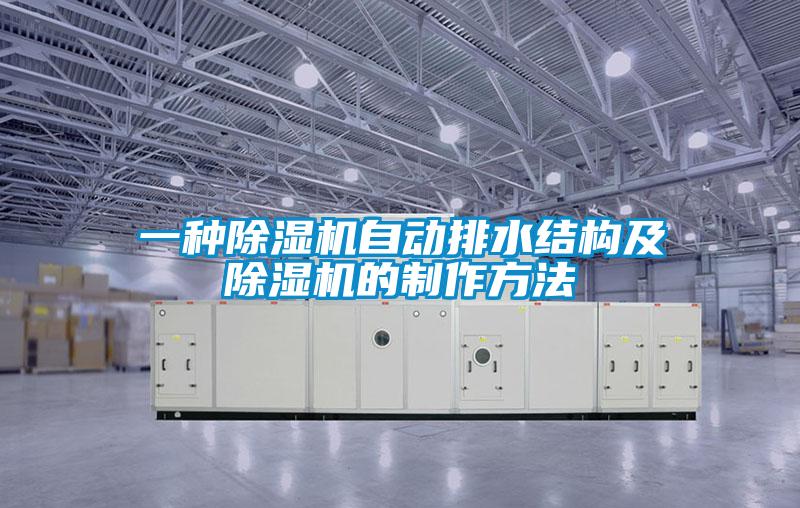 一種除濕機(jī)自動(dòng)排水結(jié)構(gòu)及除濕機(jī)的制作方法