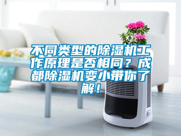 不同類型的除濕機(jī)工作原理是否相同？成都除濕機(jī)變小帶你了解！