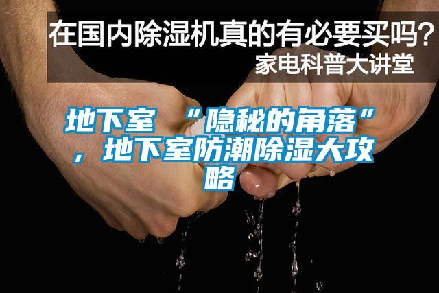 地下室≠“隱秘的角落”，地下室防潮除濕大攻略