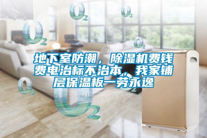 地下室防潮，除濕機費錢費電治標不治本，我家鋪層保溫板一勞永逸