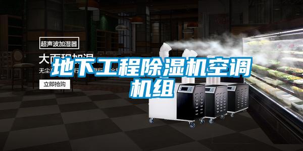地下工程除濕機空調(diào)機組