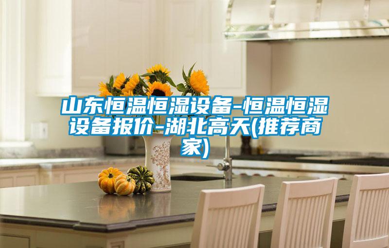 山東恒溫恒濕設(shè)備-恒溫恒濕設(shè)備報(bào)價(jià)-湖北高天(推薦商家)