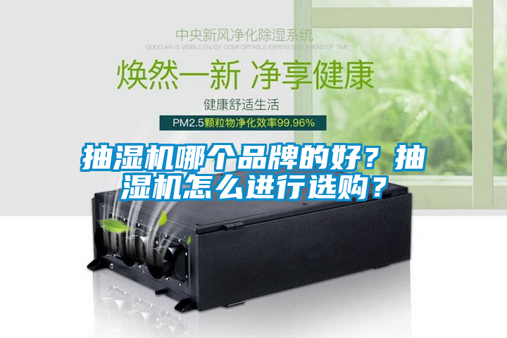 抽濕機哪個品牌的好？抽濕機怎么進行選購？