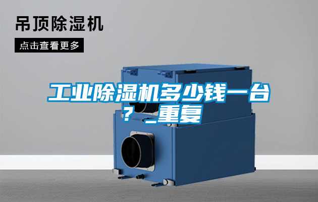 工業(yè)除濕機(jī)多少錢一臺(tái)？_重復(fù)