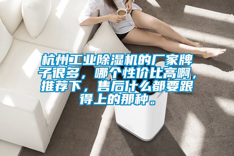 杭州工業(yè)除濕機(jī)的廠家牌子很多，哪個性價比高啊，推薦下，售后什么都要跟得上的那種。