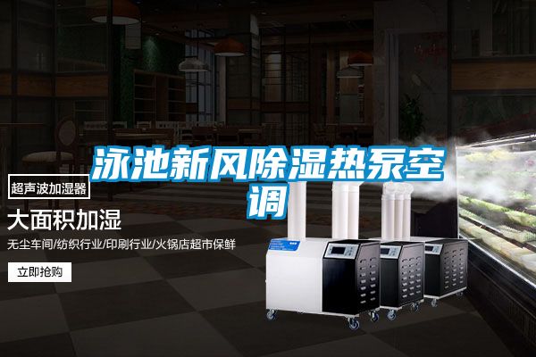 泳池新風除濕熱泵空調