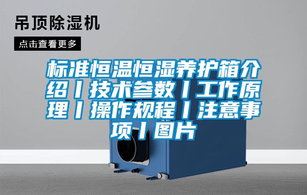 標(biāo)準(zhǔn)恒溫恒濕養(yǎng)護(hù)箱介紹丨技術(shù)參數(shù)丨工作原理丨操作規(guī)程丨注意事項丨圖片