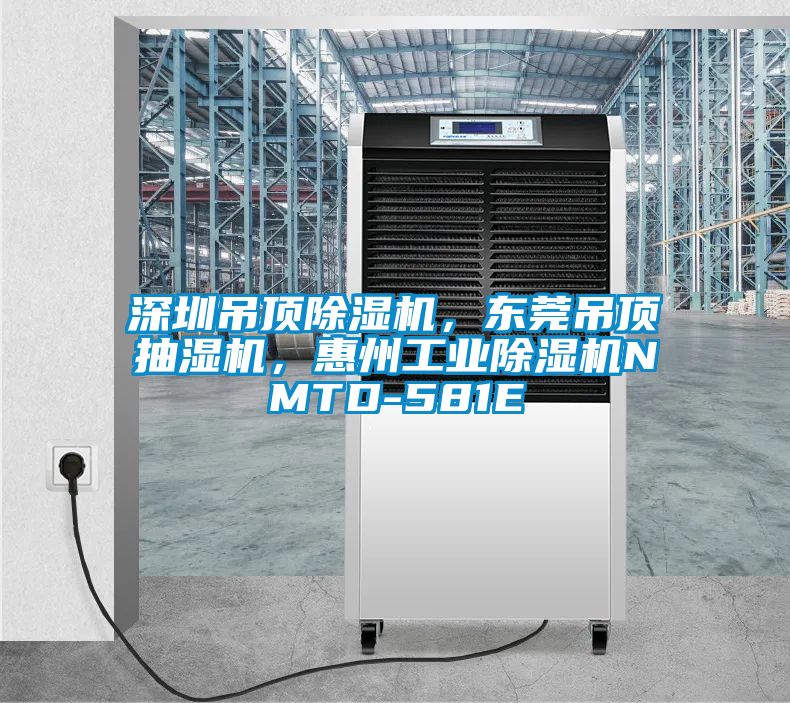 深圳吊頂除濕機(jī)，東莞吊頂抽濕機(jī)，惠州工業(yè)除濕機(jī)NMTD-581E