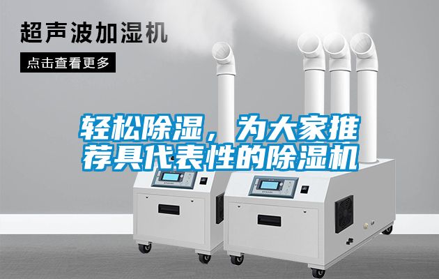 輕松除濕，為大家推薦具代表性的除濕機(jī)