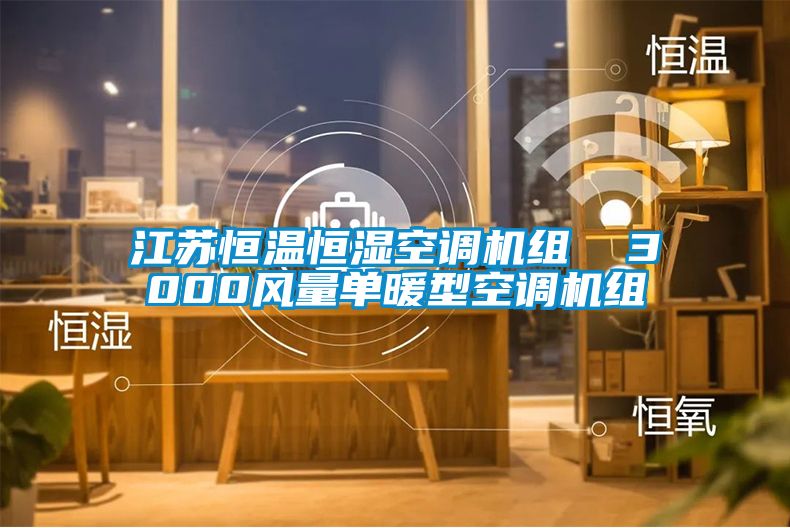 江蘇恒溫恒濕空調(diào)機組  3000風(fēng)量單暖型空調(diào)機組