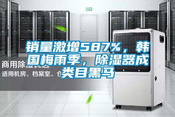 銷量激增587%，韓國梅雨季，除濕器成類目黑馬