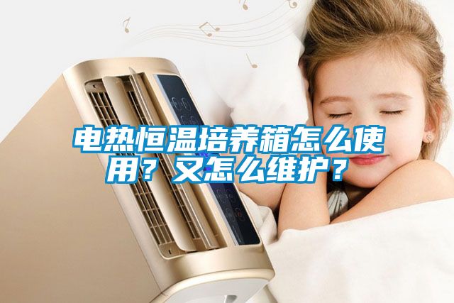 電熱恒溫培養(yǎng)箱怎么使用？又怎么維護？