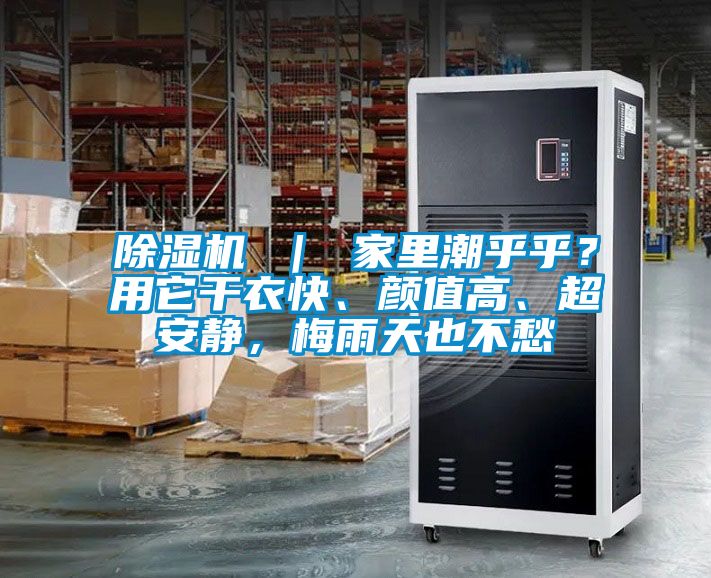 除濕機 ｜ 家里潮乎乎？用它干衣快、顏值高、超安靜，梅雨天也不愁