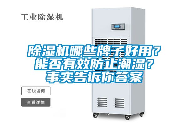 除濕機哪些牌子好用？能否有效防止潮濕？事實告訴你答案