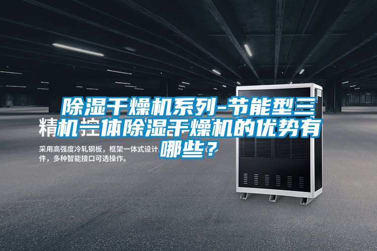 除濕干燥機系列-節(jié)能型三機一體除濕干燥機的優(yōu)勢有哪些？