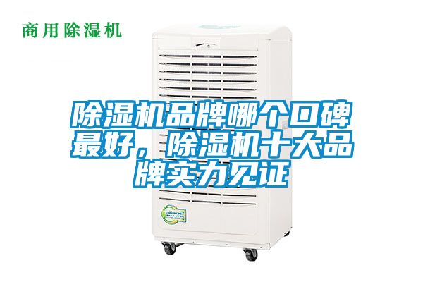 除濕機品牌哪個口碑最好，除濕機十大品牌實力見證