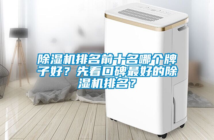 除濕機排名前十名哪個牌子好？先看口碑最好的除濕機排名？