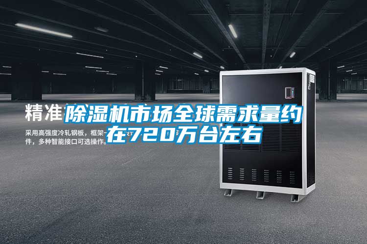 除濕機(jī)市場(chǎng)全球需求量約在720萬臺(tái)左右