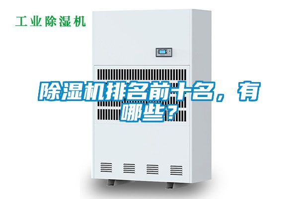 除濕機(jī)排名前十名，有哪些？