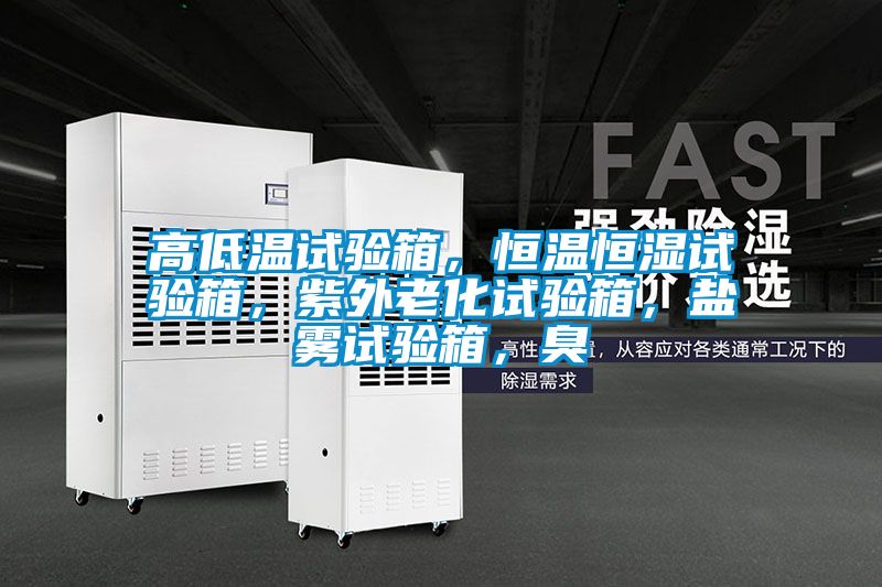 高低溫試驗箱，恒溫恒濕試驗箱，紫外老化試驗箱，鹽霧試驗箱，臭
