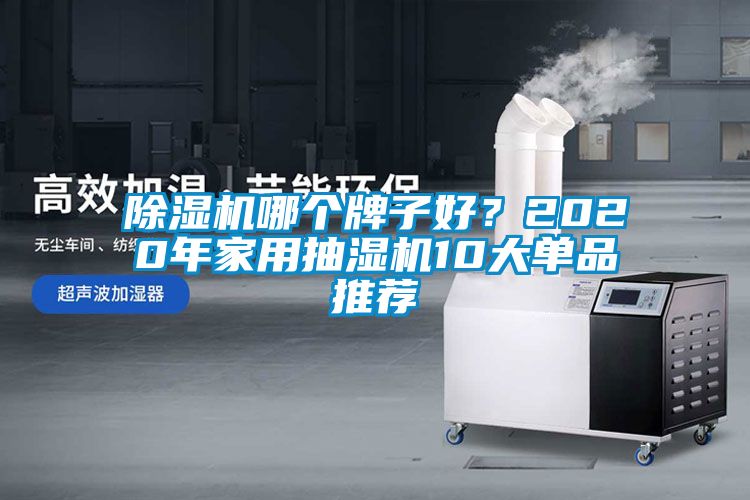 除濕機哪個牌子好？2020年家用抽濕機10大單品推薦