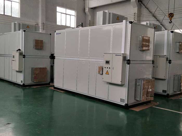 濟南銘威化工鋰電池鈷酸鋰零下40℃露點，三臺全新風轉輪除濕機組